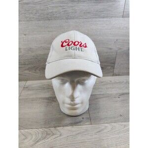Coors Light Beer Hat Silver Bullet Flex Fit Cap-Beer